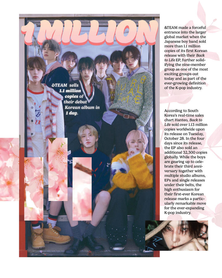 "&TEAM Feature Page" - Part of a collaborative magazine project, December 2025